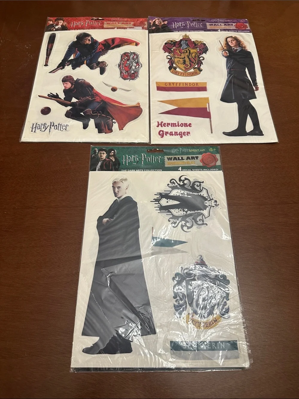 Harry Potter Wall Aer Repositionable Decals Dark Arts Heroine Classic